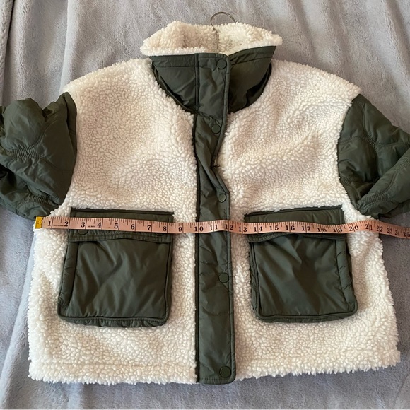 Athleta Fleece Hybrid cropped jacket - Picture 11 of 12